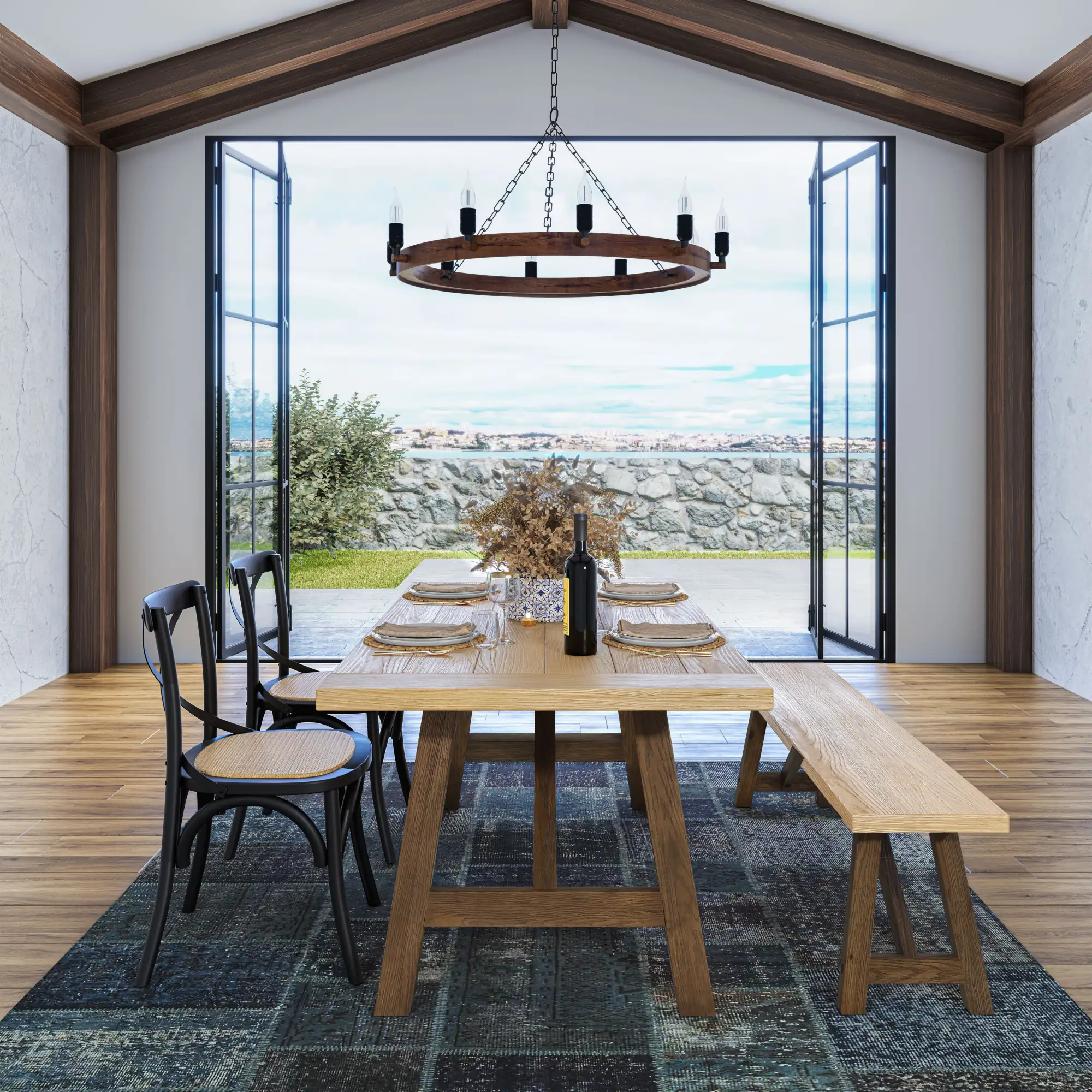 Cascais 72" Rectangular Dining Table - Image 12