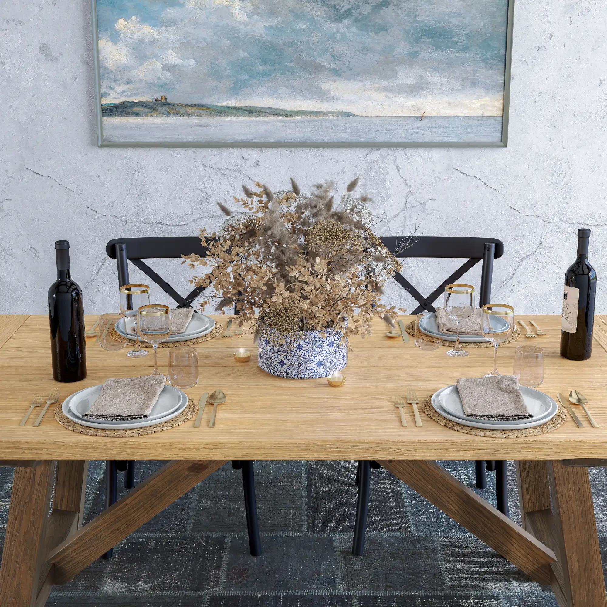 Cascais 72" Rectangular Dining Table - Image 13