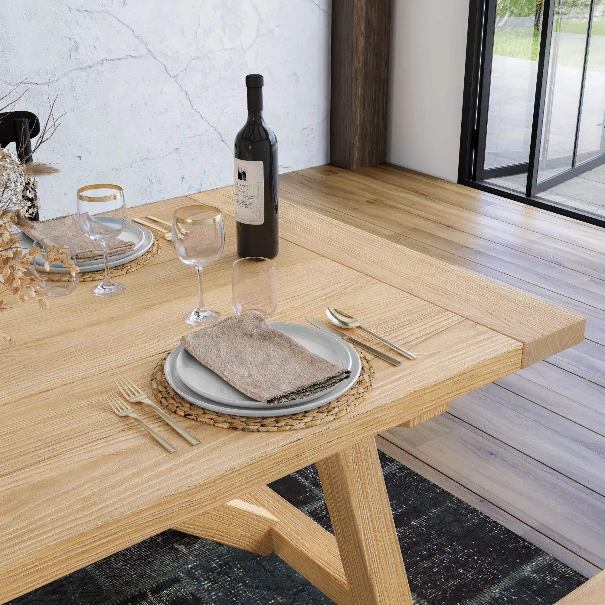 Cascais 72" Rectangular Dining Table - Image 15