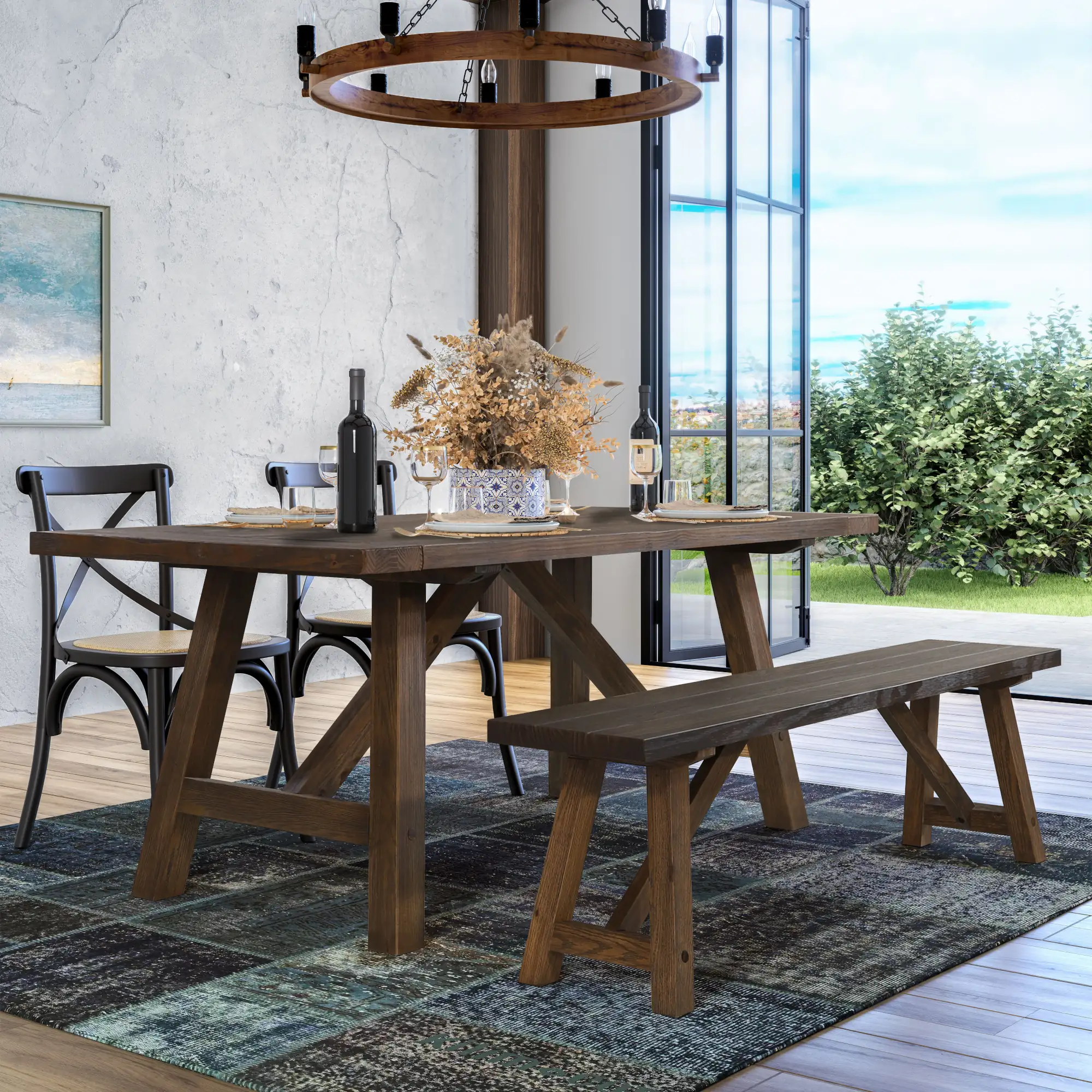 Cascais 72" Rectangular Dining Table - Image 5