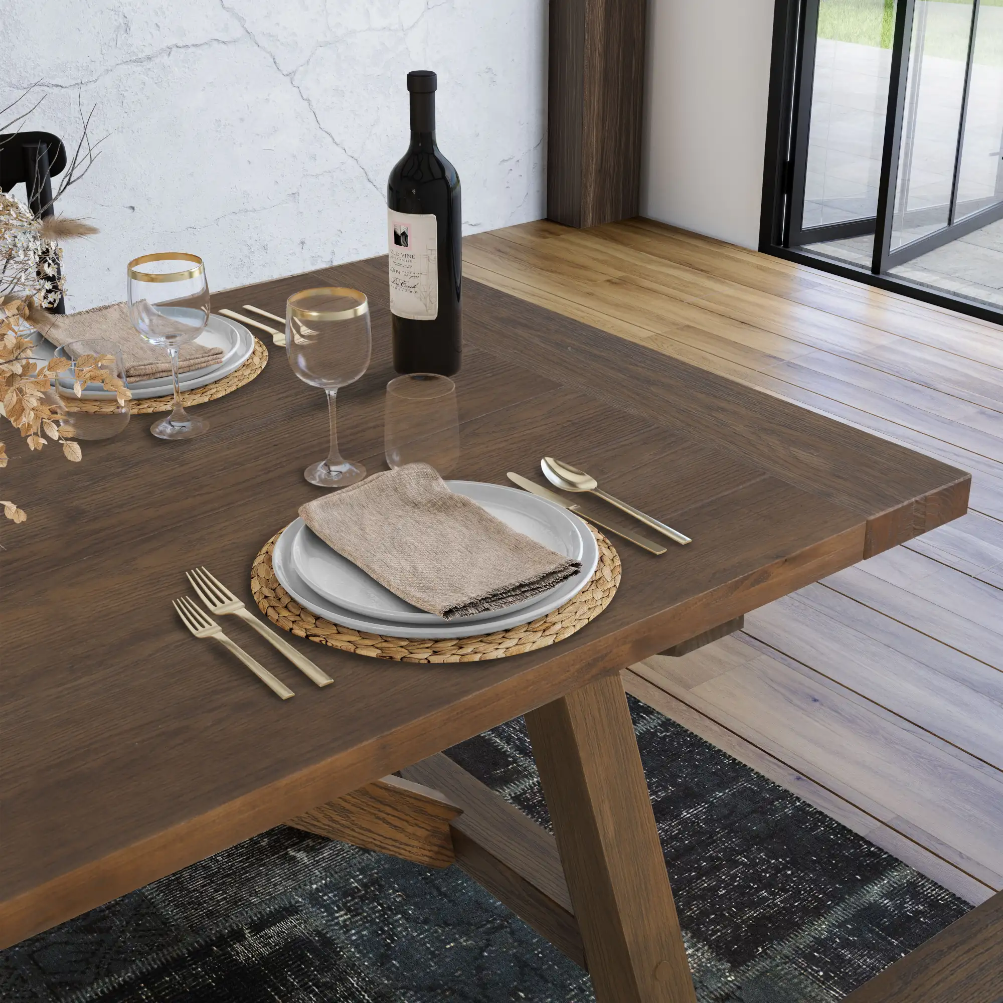 Cascais 72" Rectangular Dining Table - Image 8