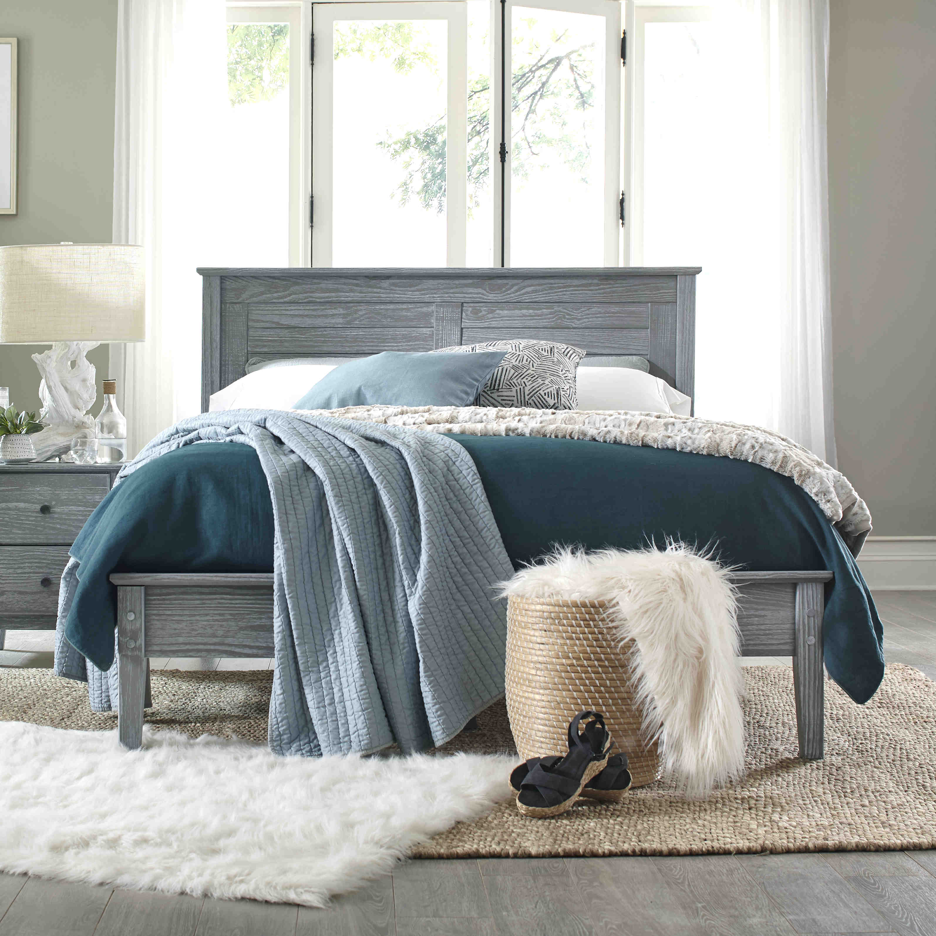 Greenport Louvered Platform Bed - Image 6