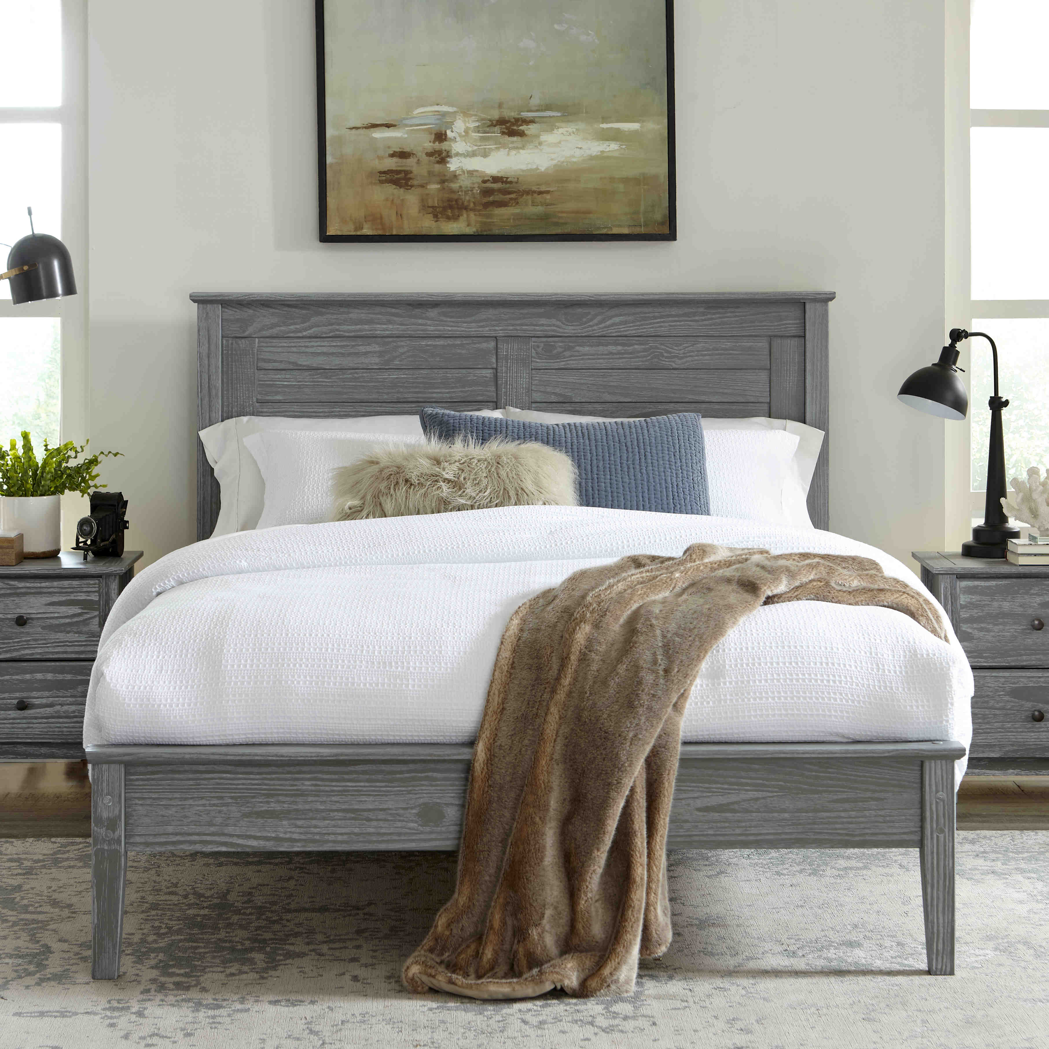 Greenport Louvered Platform Bed - Image 7