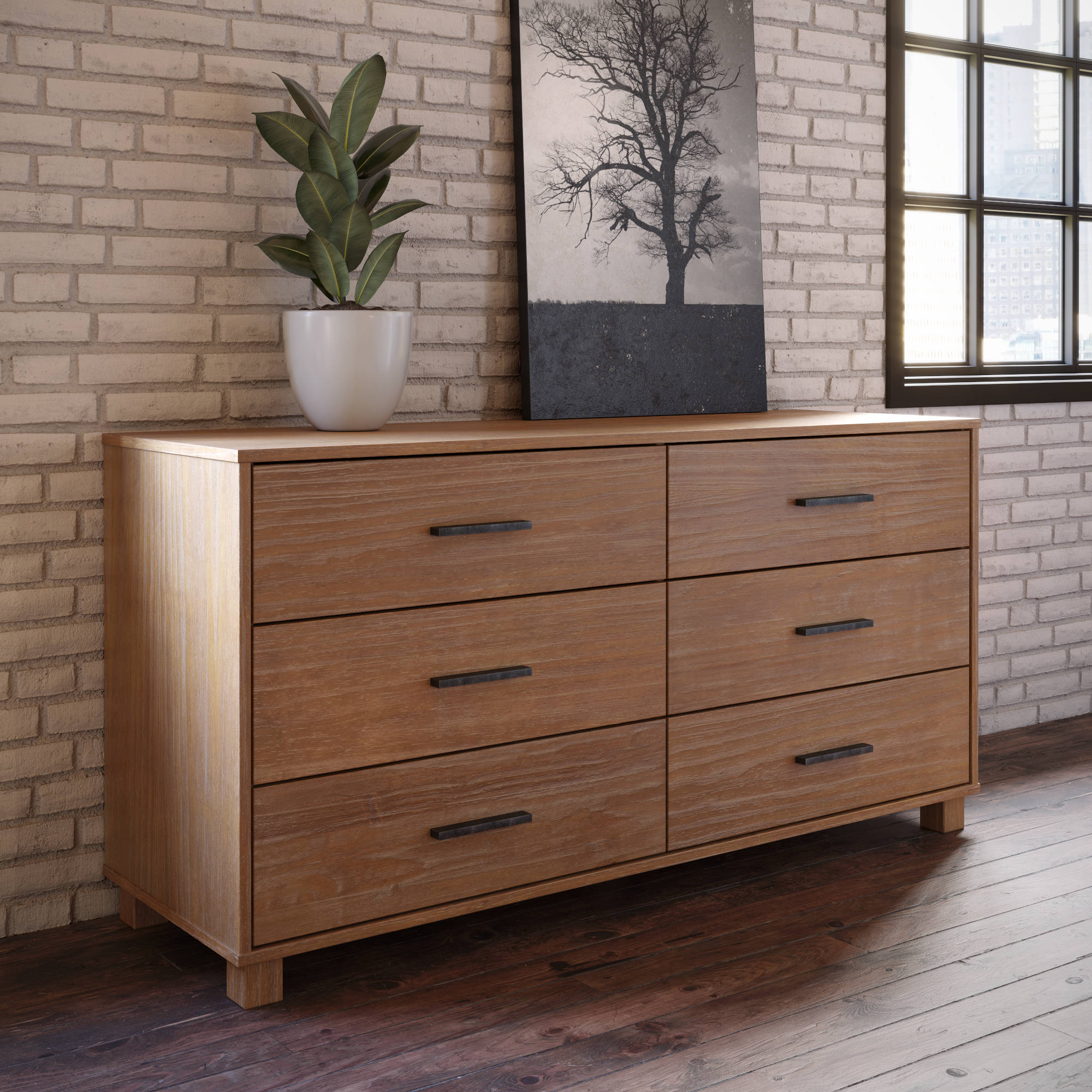 Loft 6-Drawer Dresser - Image 18