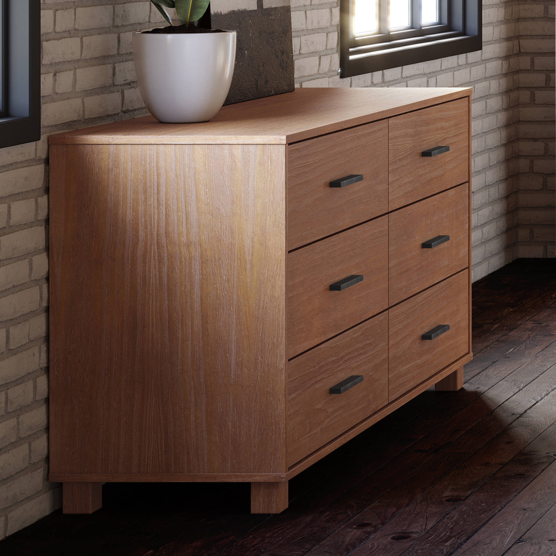 Loft 6-Drawer Dresser - Image 19