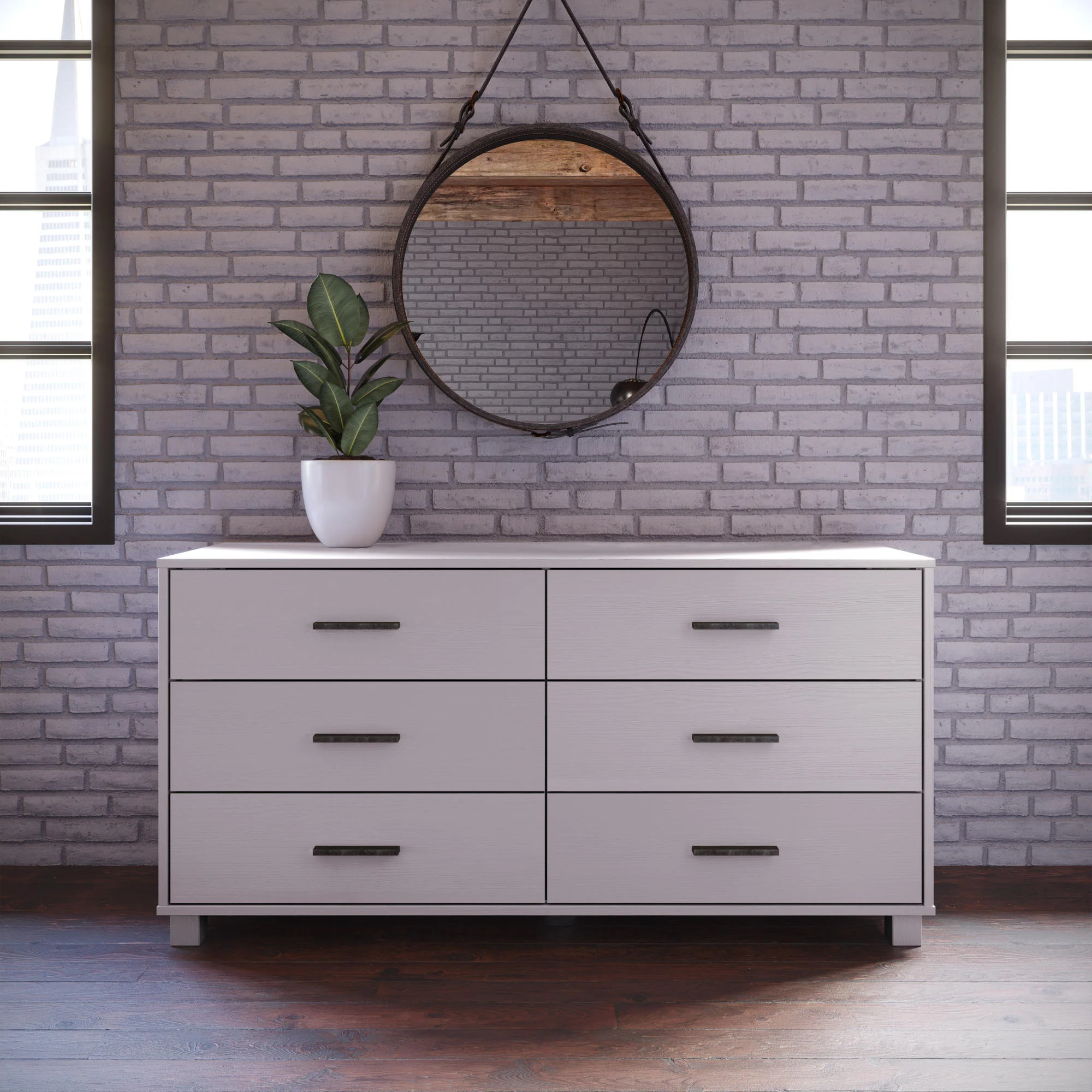 Loft 6-Drawer Dresser - Image 21