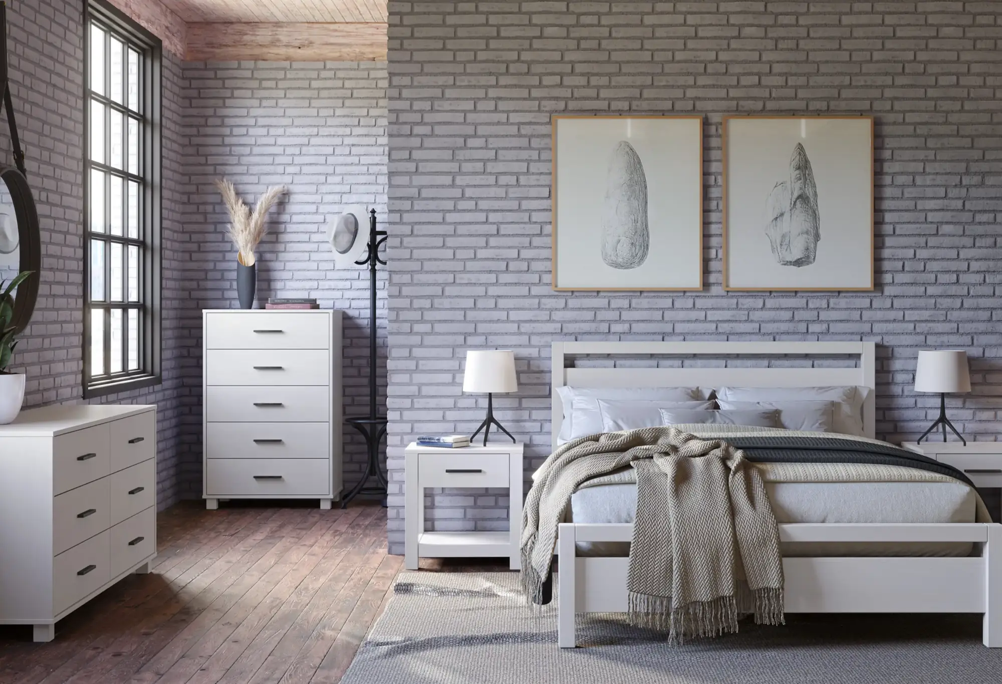 Loft Bedroom Set (5-piece) - Image 20