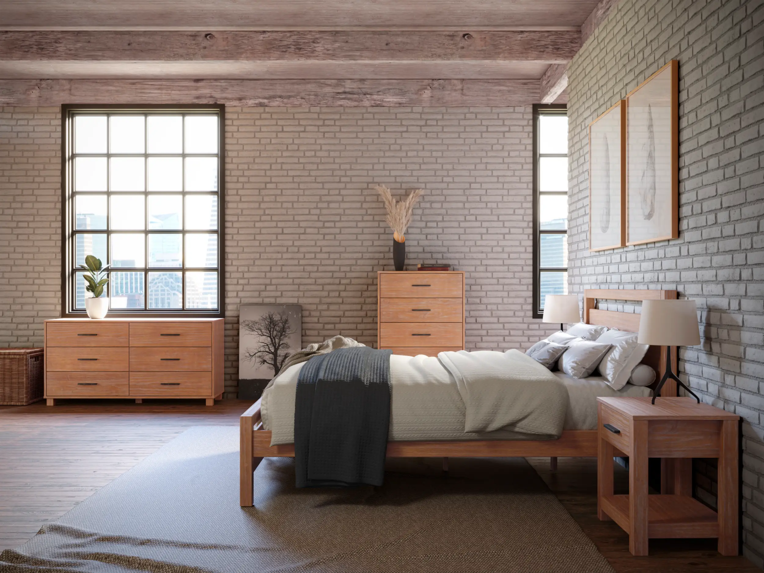 Loft Bedroom Set (5-piece) - Image 5