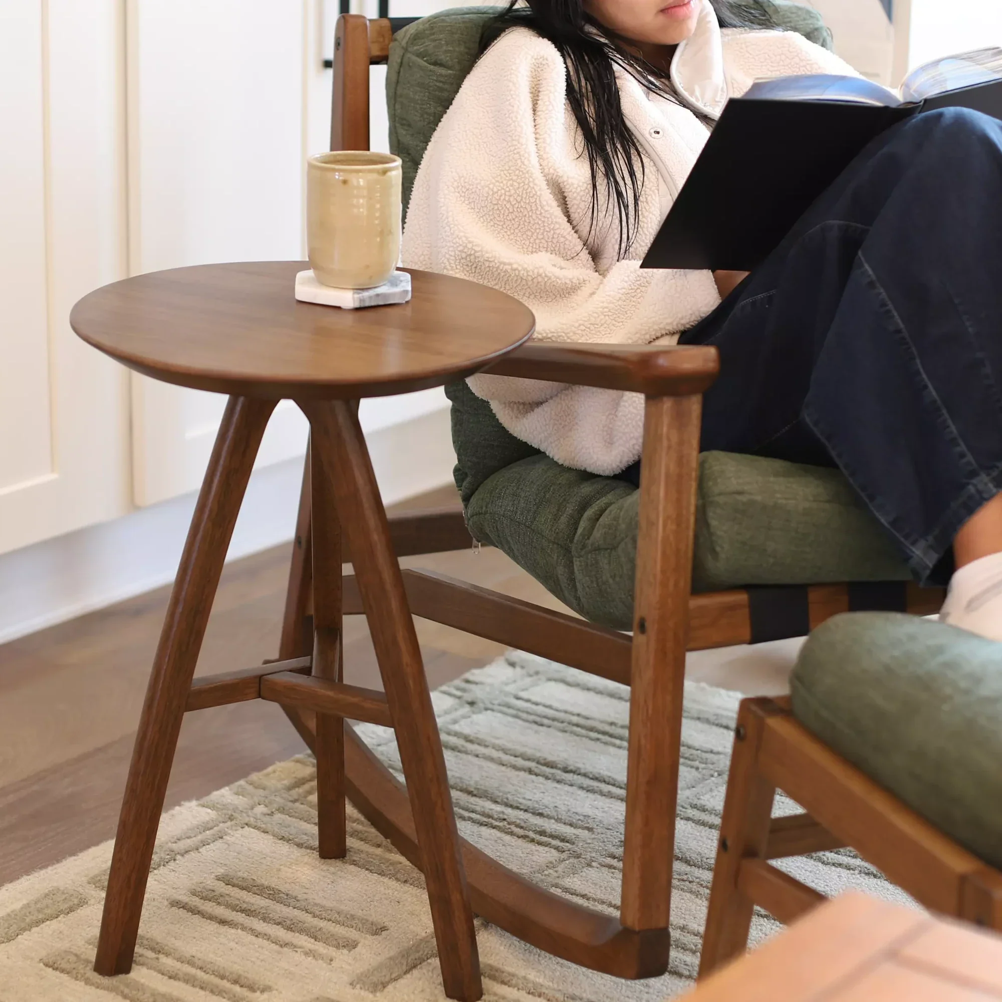 Mid Century End Tables (Set of 2) - Image 12