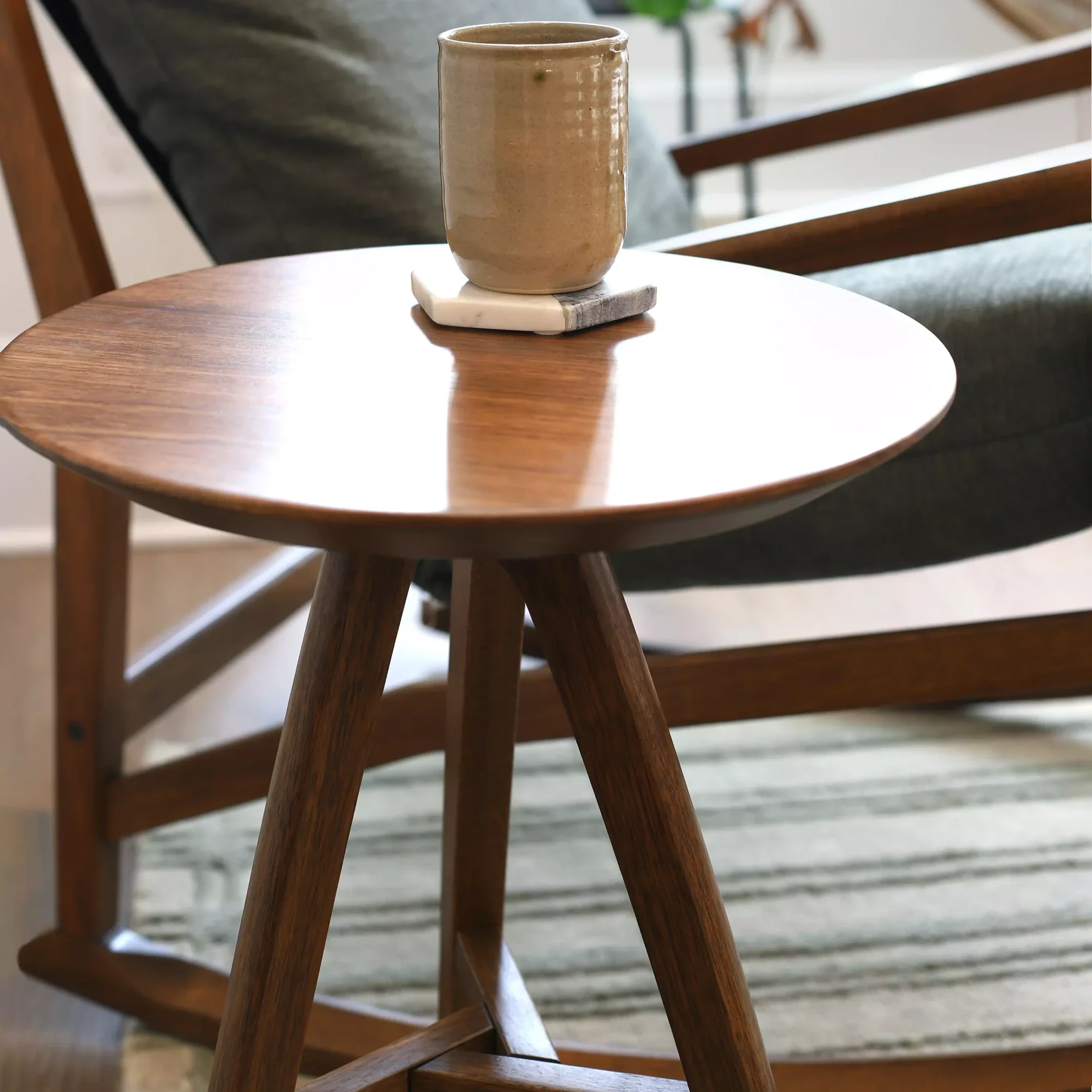 Mid Century End Tables (Set of 2) - Image 13