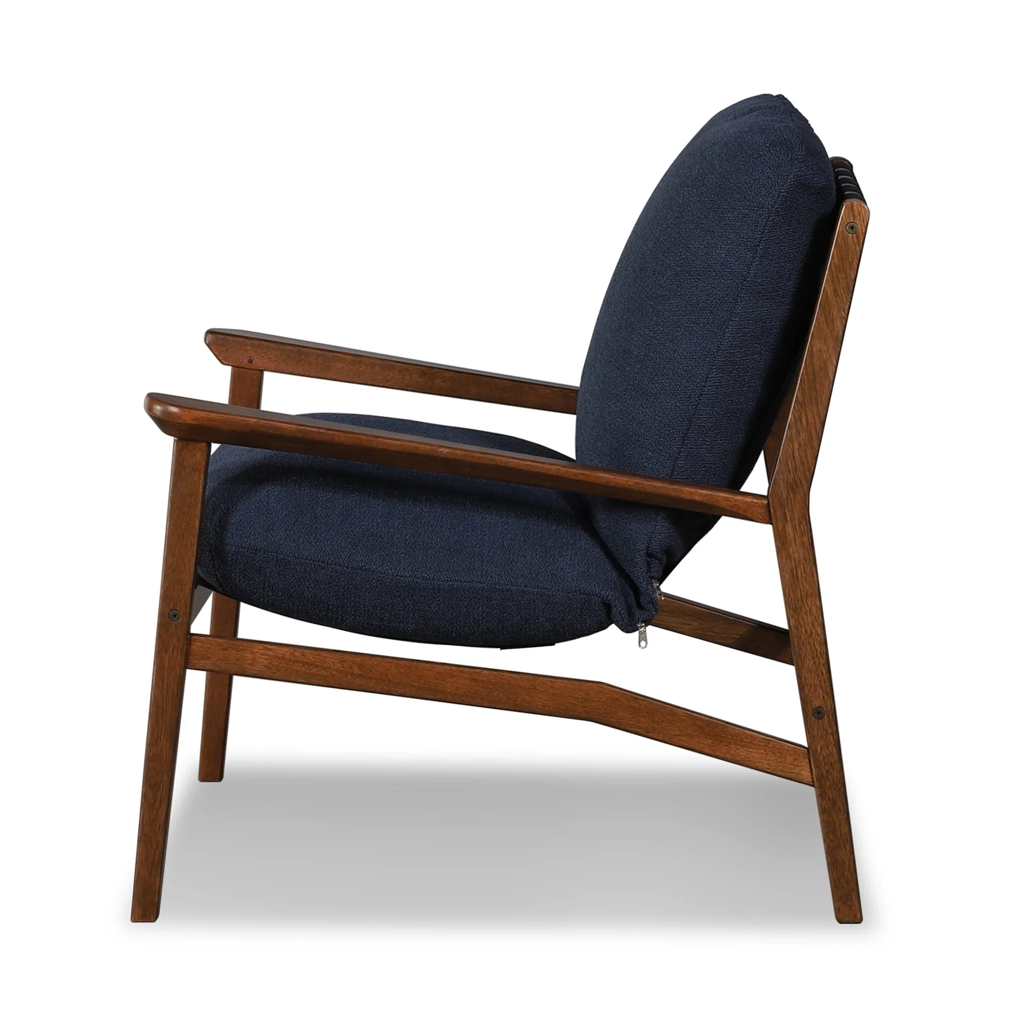 Mid Century Lounge Chair + Ottoman - Image 10