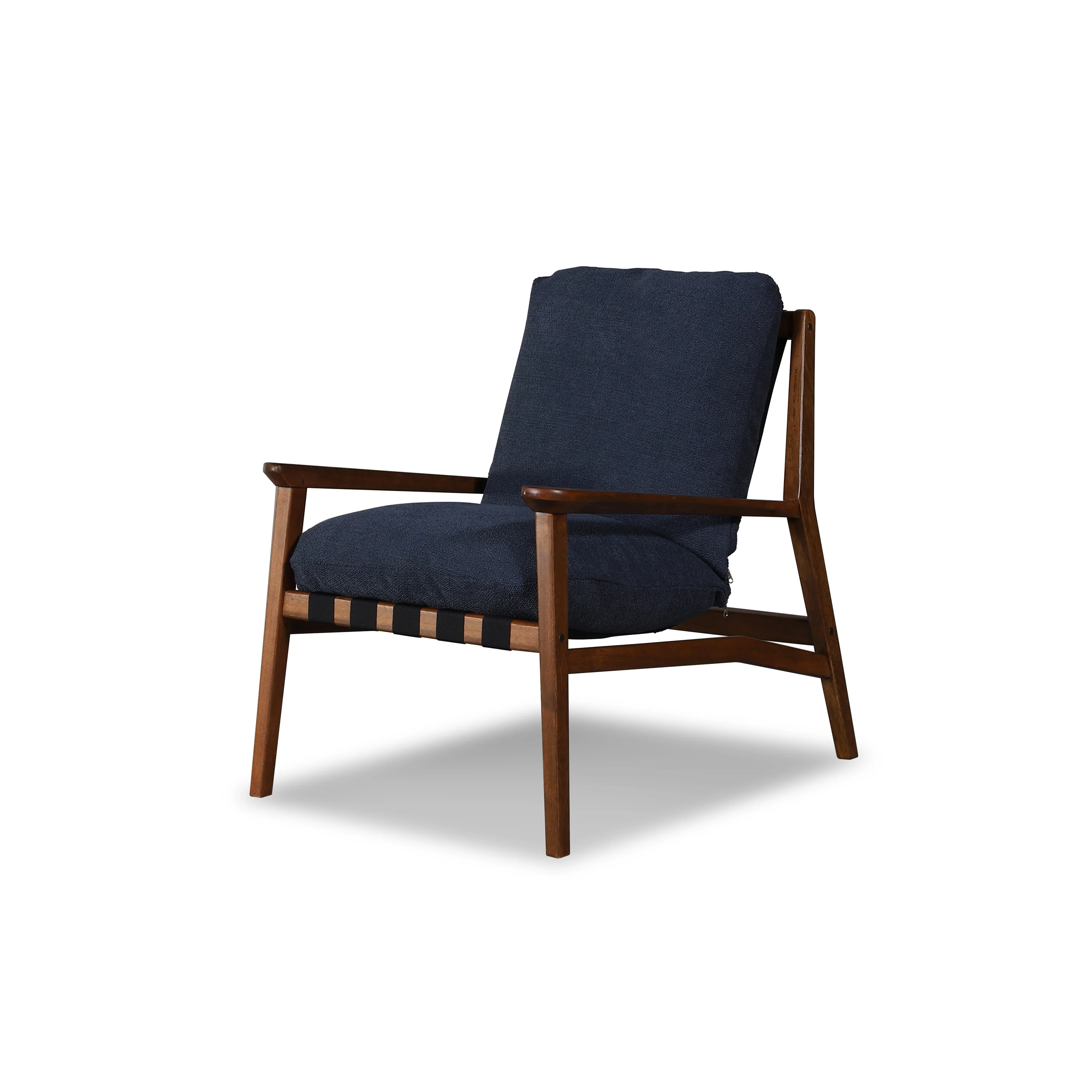 Mid Century Lounge Chair + Ottoman - Image 11