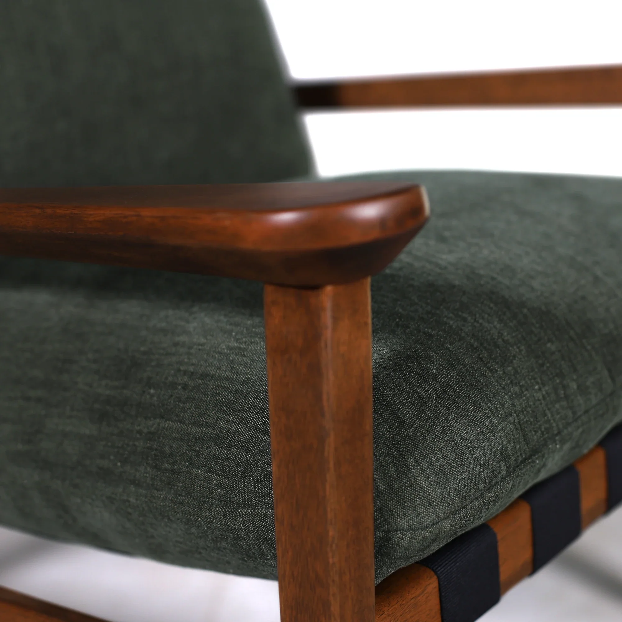 Mid Century Lounge Chair + Ottoman - Image 16