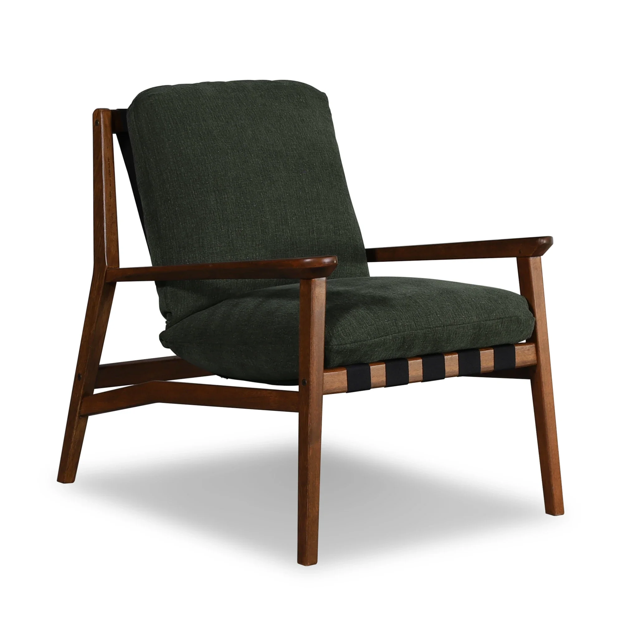 Mid Century Lounge Chair + Ottoman - Image 24