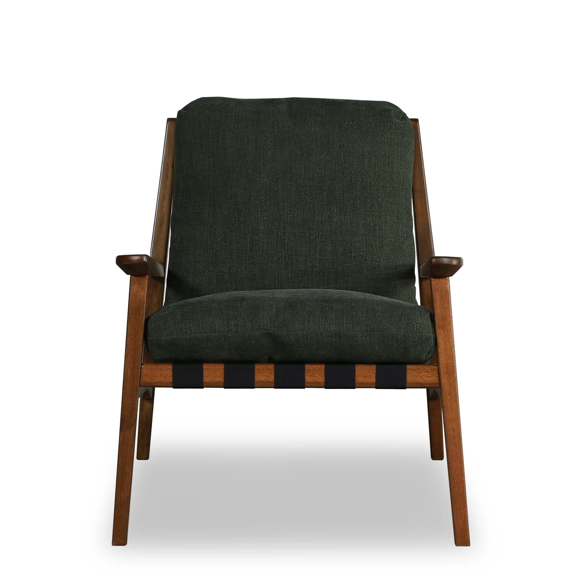Mid Century Lounge Chair + Ottoman - Image 25
