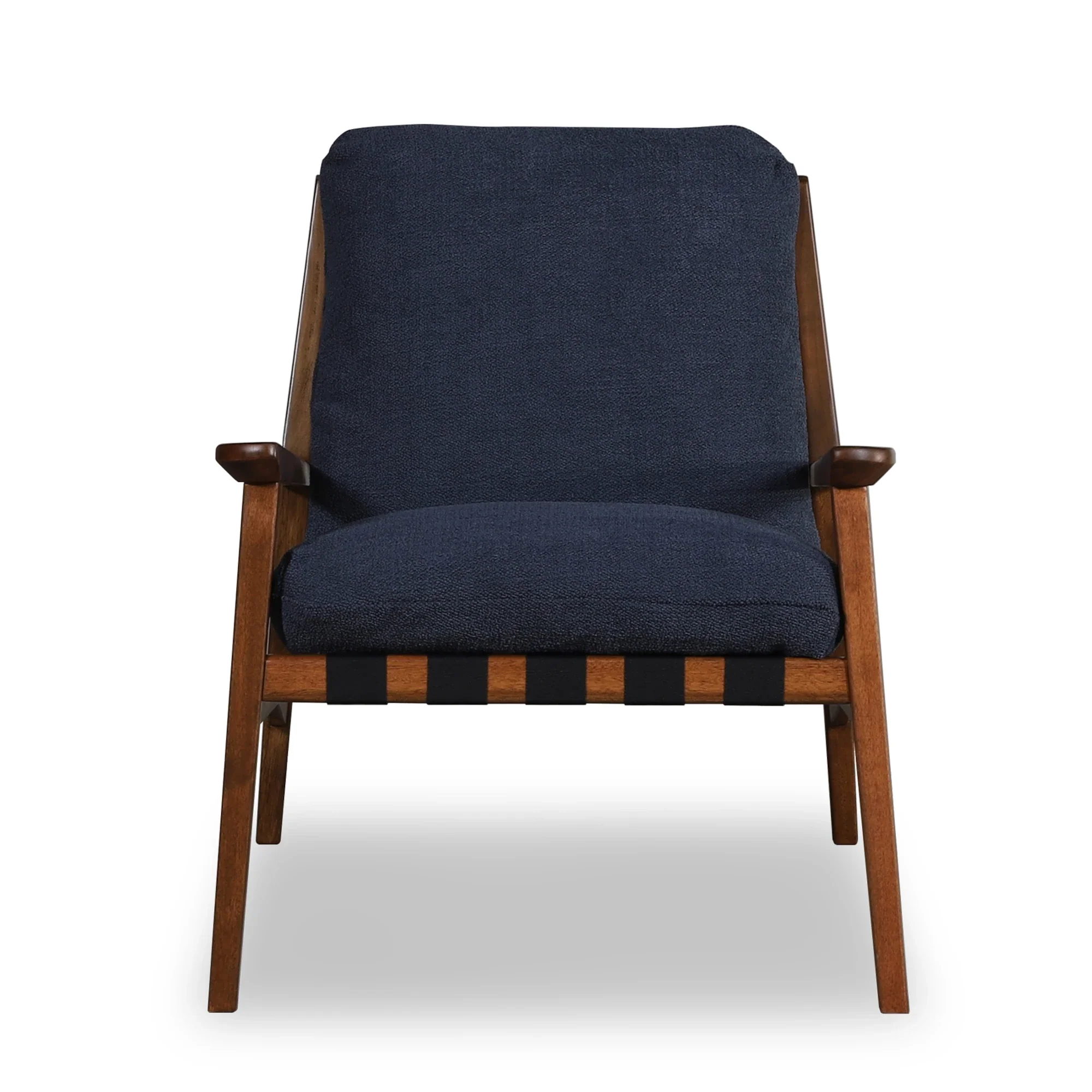 Mid Century Lounge Chair + Ottoman - Image 4