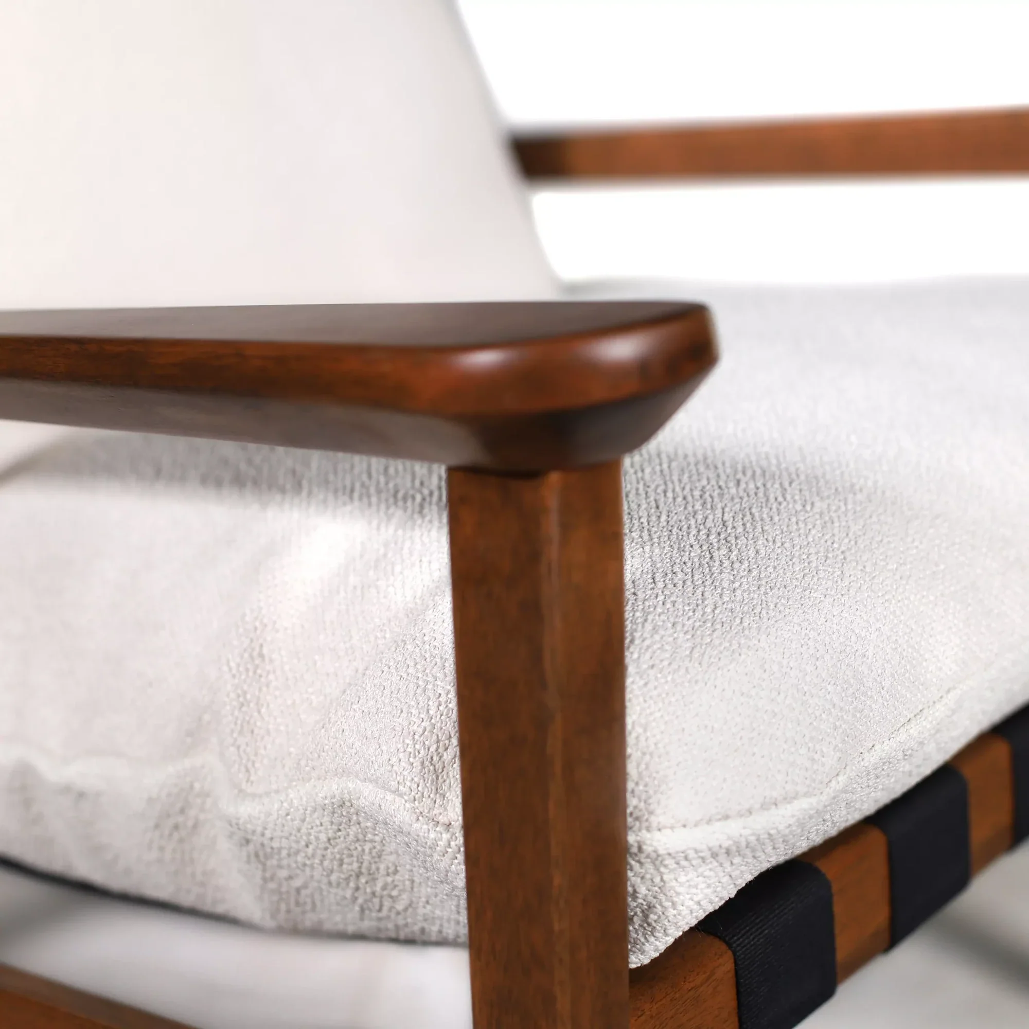 Mid Century Lounge Chair + Ottoman - Image 43
