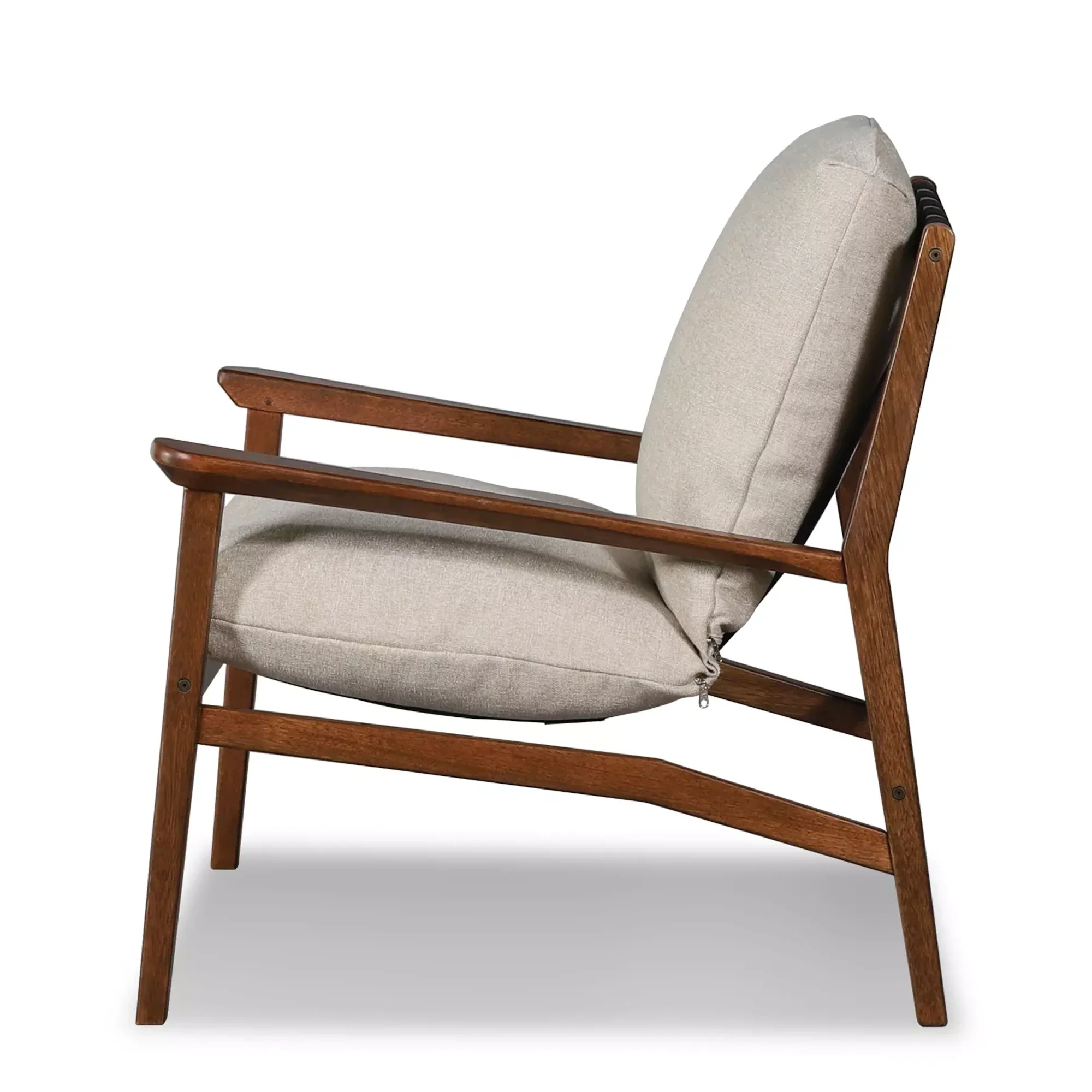Mid Century Lounge Chair + Ottoman - Image 48