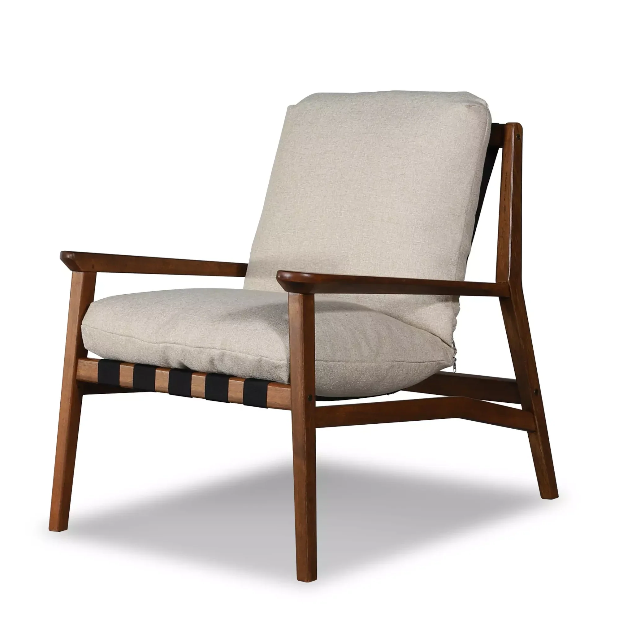 Mid Century Lounge Chair + Ottoman - Image 49