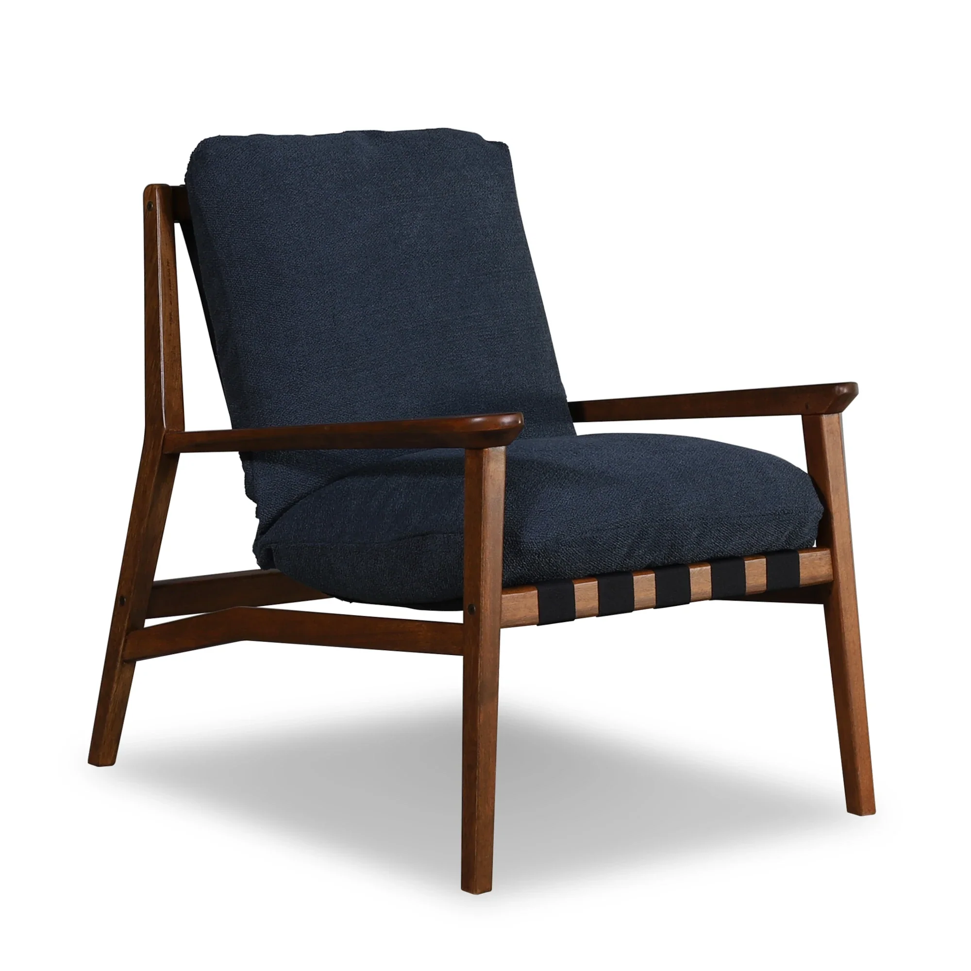 Mid Century Lounge Chair + Ottoman - Image 5