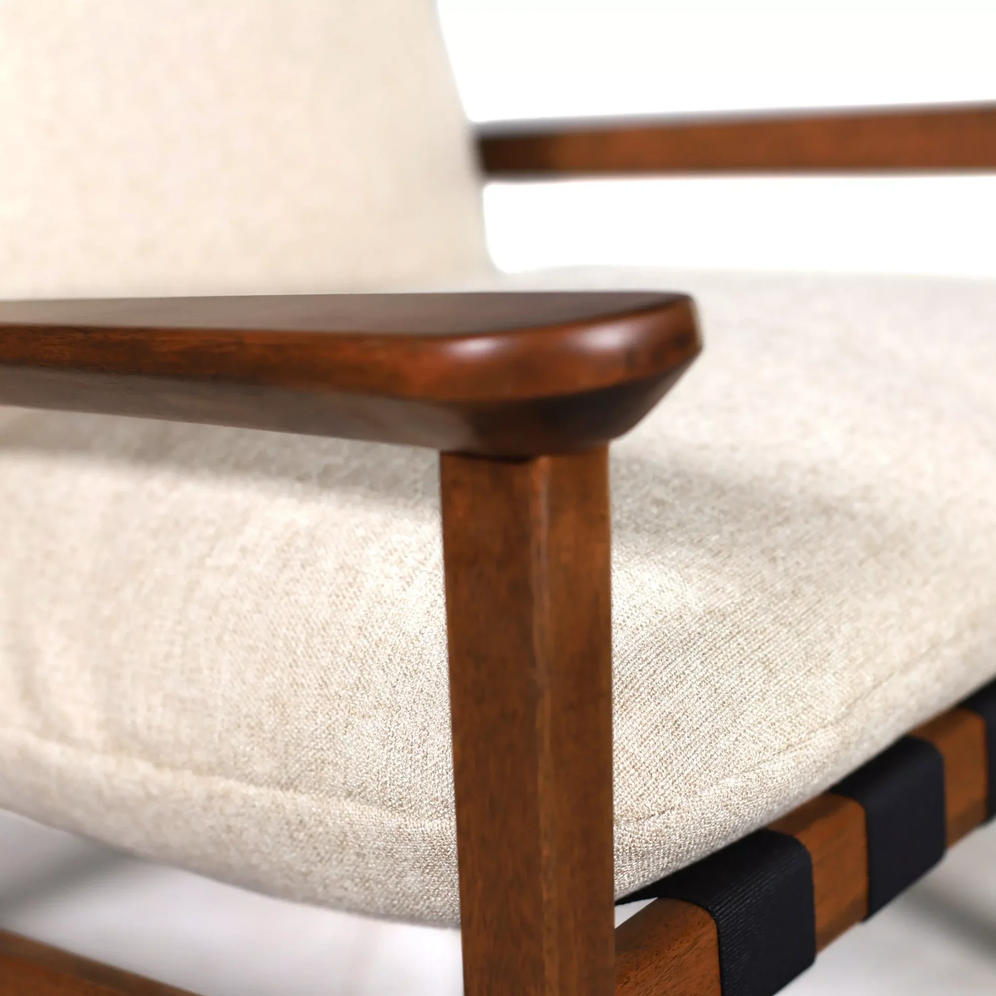 Mid Century Lounge Chair + Ottoman - Image 50