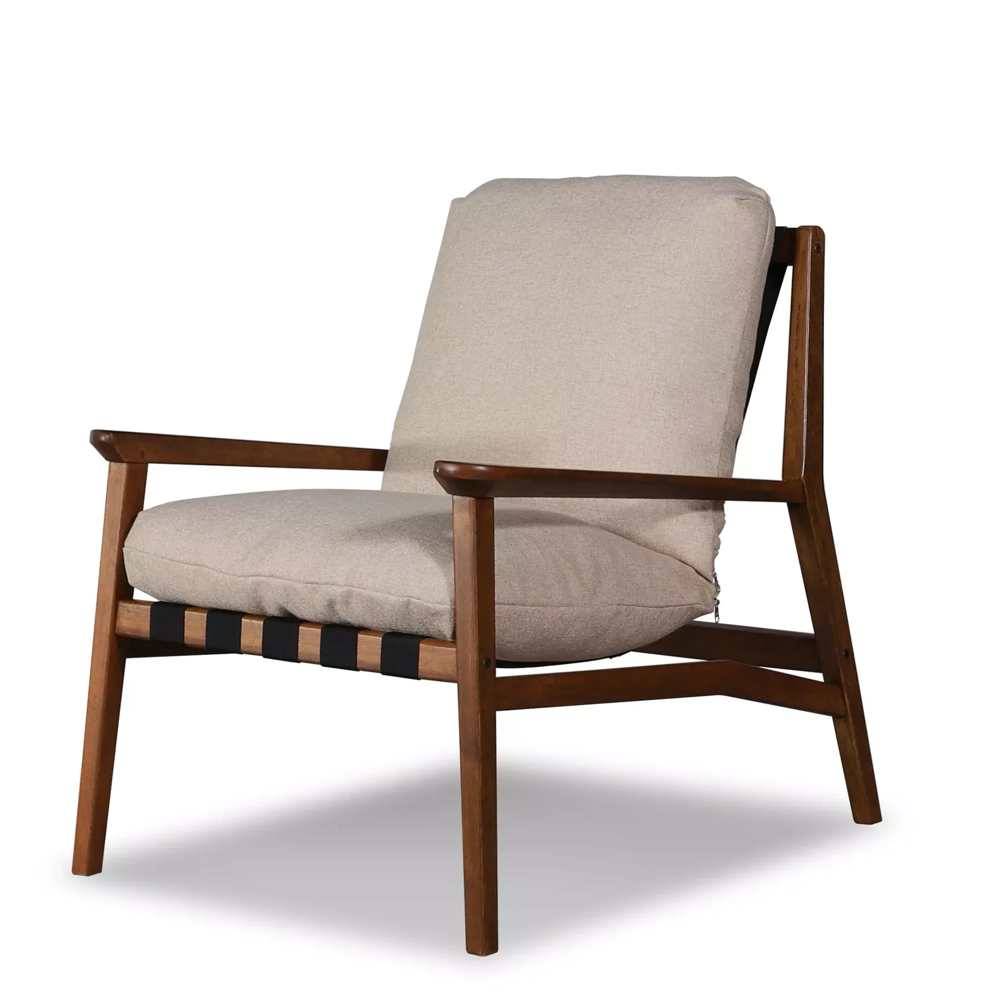 Mid Century Lounge Chair + Ottoman - Image 64