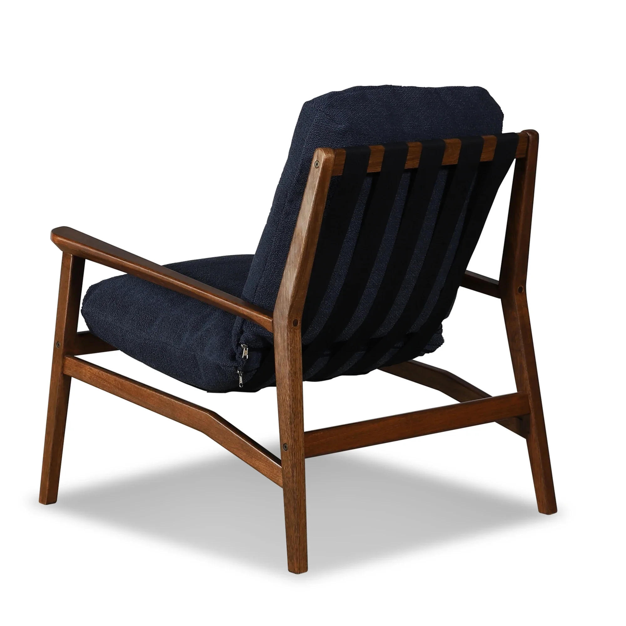 Mid Century Lounge Chair + Ottoman - Image 8