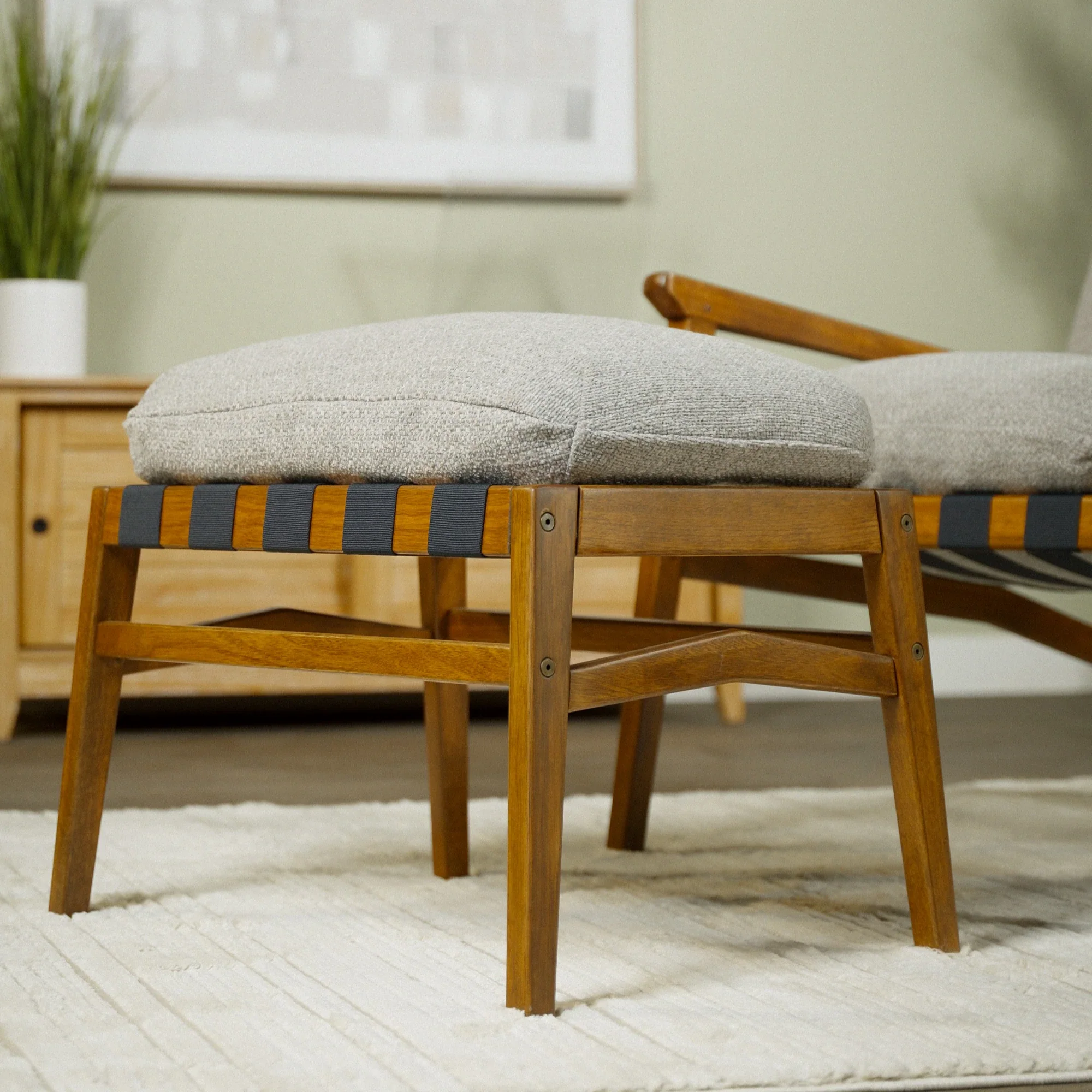 Mid Century Ottoman - Image 41