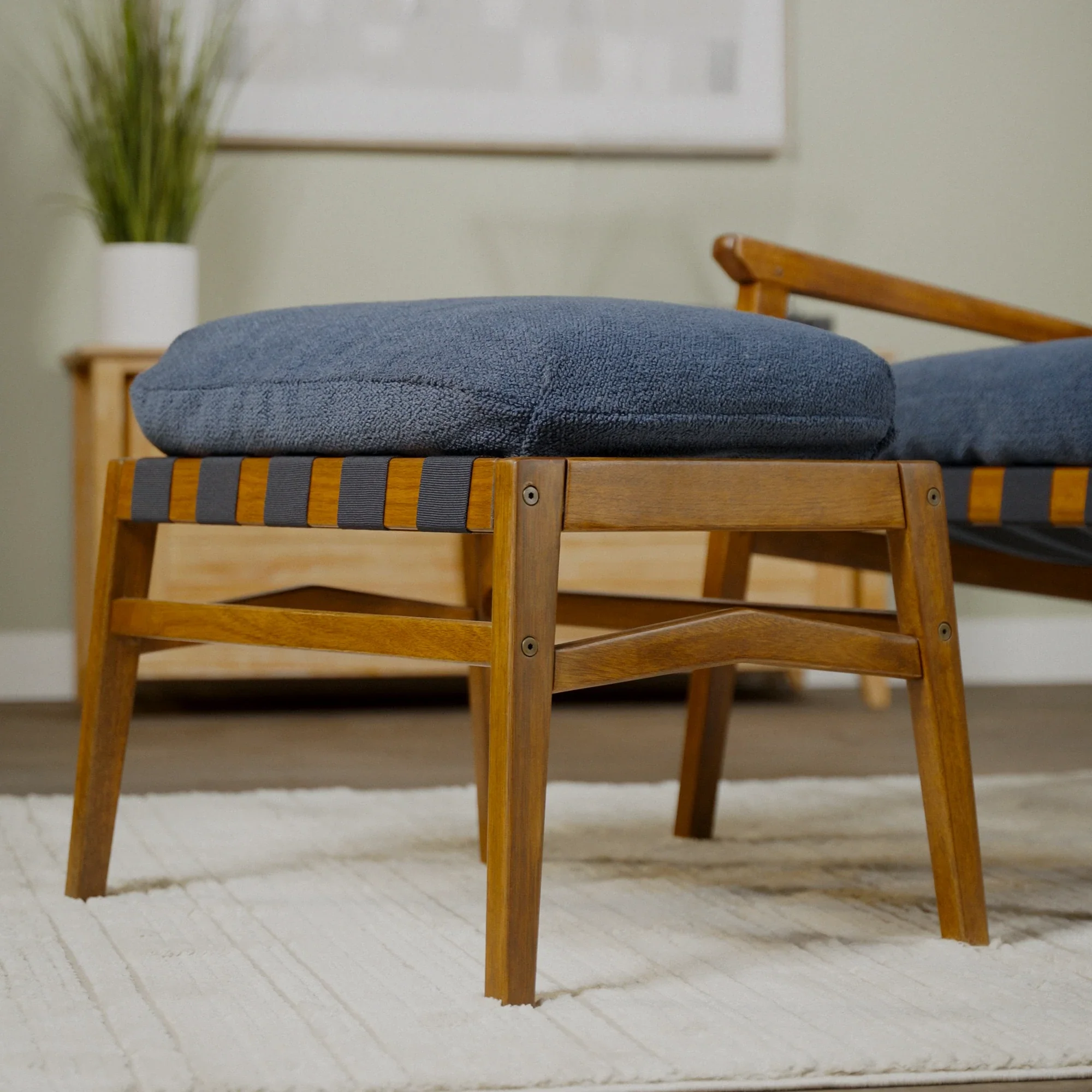 Mid Century Ottoman - Image 38
