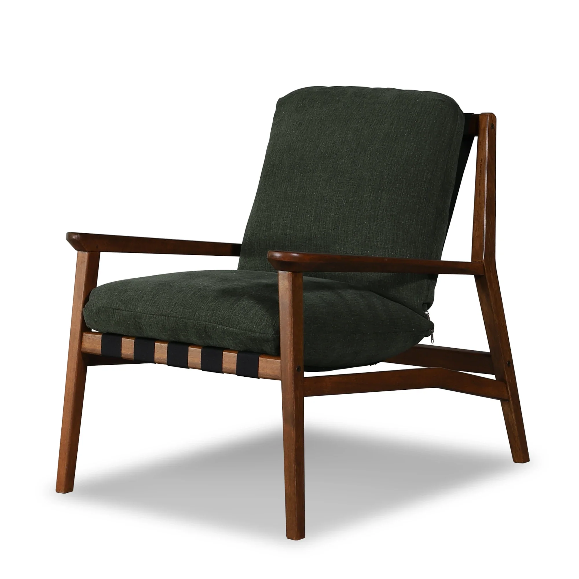 Mid Century Lounge Chair + Ottoman - Image 17
