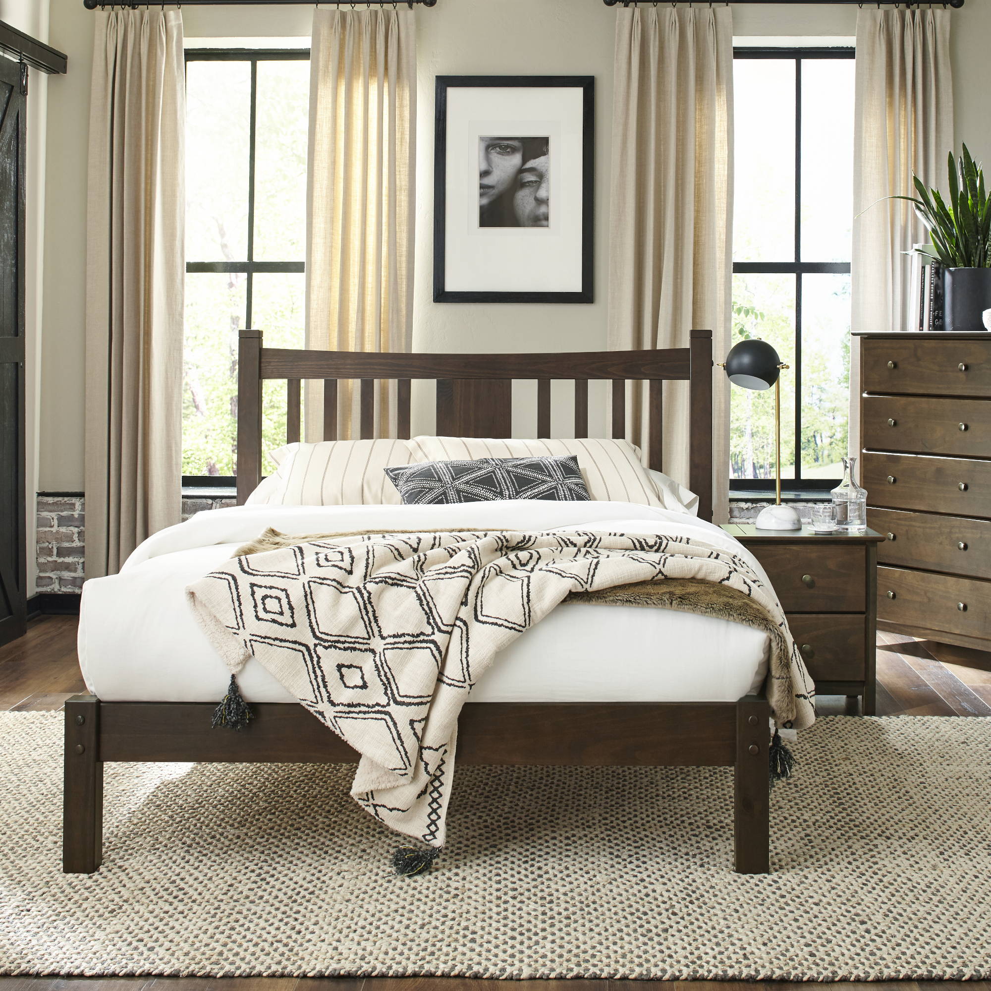 Shaker Slat Platform Bed - Image 2